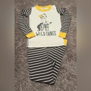 Hanna Andersson “King of the Wild Things” Pajamas Sz 5/ 110cm